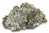 Quartz Crystals with Galena, Orpiment, and Sphalerite - Peru #256162-1